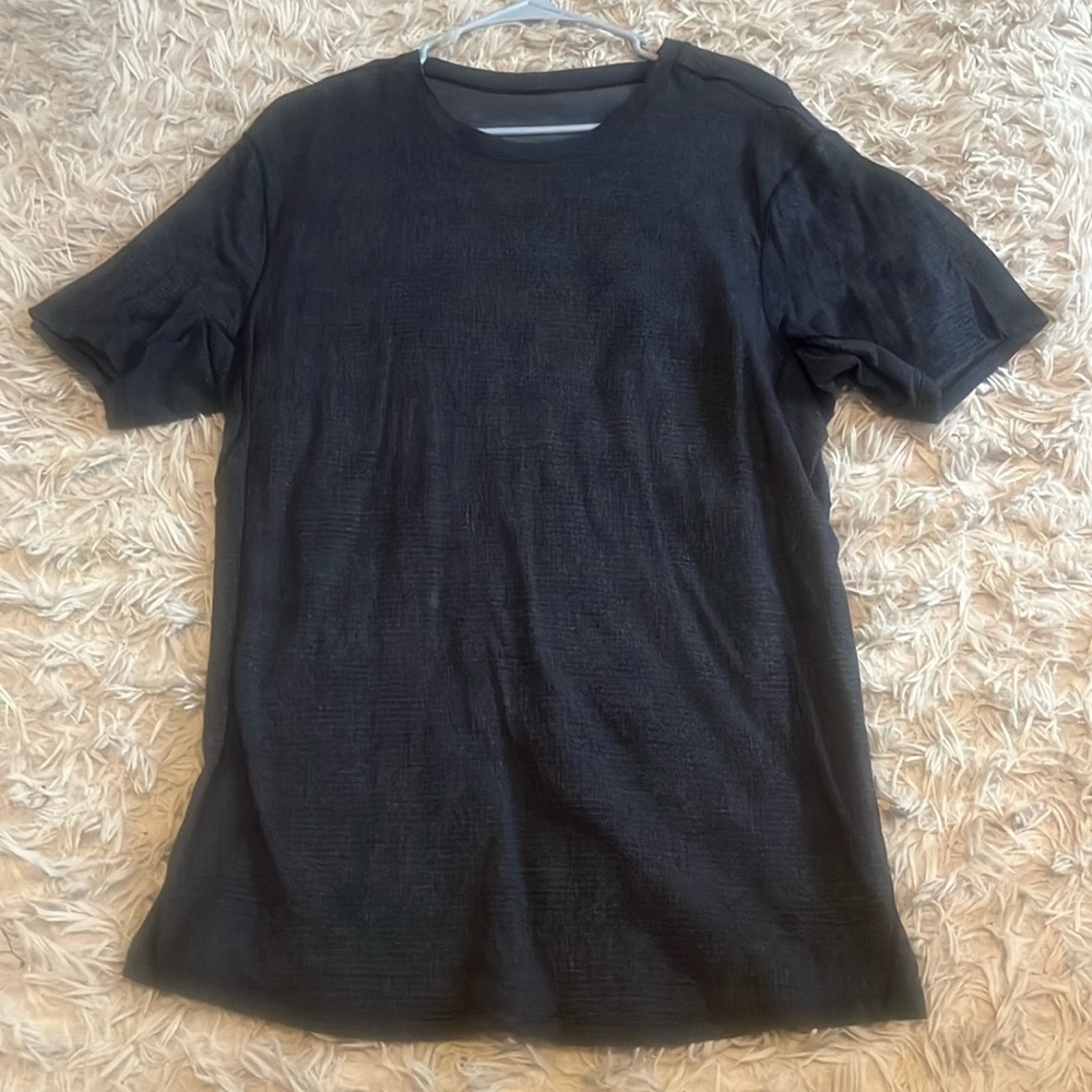 Black Men’s Lulu Lemon T-Shirt